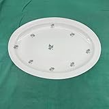 Vintage Stadtlengsfeld Grand bol ovale en porcelaine