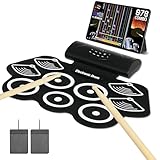 SPORTNOW Batterie électronique drum set, kit de batterie