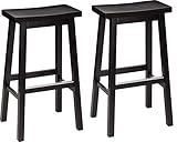 Amazon Basics Lot de 2 tabourets de comptoir de cuisine