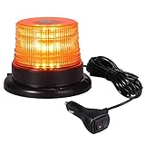 40W Gyrophare LED Orange, Justech 40 LEDs Gyrophare