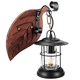 Cegar E27 Industrie Appliques Murales Loft Bois Rétro