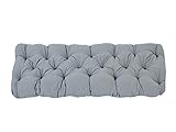 Ambientehome AKADAS Coussin 2 places Gris clair 120