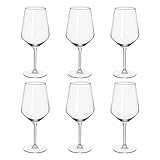 Alpina Verres à Vin Rouge - Lot de 6 - 53cl - Résistant