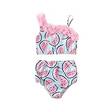 Dazzerake Maillots de Bain pour Fille 1-5 Ans Top à