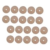 Hohopeti 20 Pièces Roues Miniatures Bois pour Bricolage