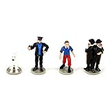 United Labels Set de 4 Figurines de Collection Tintin,