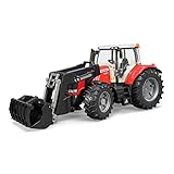 BRUDER - 03047 - Tracteur MASSEY FERGUSON 7600 avec