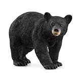 Schleich 14869 Ours Noir, dès 3 Ans, Wild Life - Figurine,