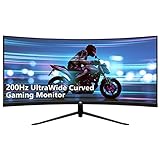 Z-Edge Ecran PC Gamer Incurvé 30'' 200 Hz, 1ms MPRT,