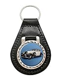 Giftshop UK Hispano Suiza J12 Voiture Cuir Clé Gousset