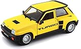 Burago Maisto France-21088Y-Renault R5 Turbo Jaune-Echelle