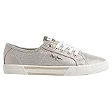 Pepe Jeans Baskets Brady Party W pour Femme, Jaune