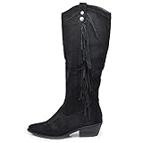Texani Cowboy Western Chaussures Femme Bottes Bottines