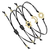 Fuyamp 3pcs Pinky Promise Bracelets, Bracelets D'amitié