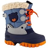 Spirale Fabi Bottes de Neige, Bleu (Celeste 02319226),