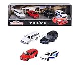 Majorette 212057615SD1 - Lot de 4 boîtes Cadeaux Volvo