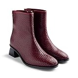 BOTTINES CUIR TRESSÉ BEXLEY