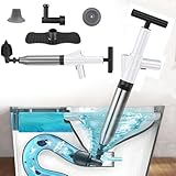 WCIC Déboucheur WC 5-en-1 Haute Pression | Ventouse