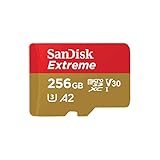 SanDisk 256Go Extreme microSDXC, carte micro sd + adaptateur