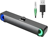 Haut-Parleur USB, Barre de Son HPYLIF H PC, Haut-Parleur