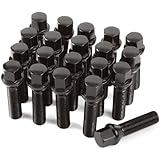 20 Boulons de Roue Filetage 40 mm Pour Élargisseurs