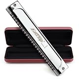 Easttop 24 trous professionnel tremolo harmonica T2406S