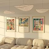 ZoeyAustin® Poster Set 3x Affiches Double Face | Sans