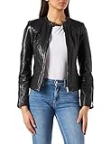 Naf Naf CBIKER Blazer, Noir, 36 Femme
