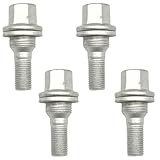 Bohaner Lot de 4 boulons de roue M12 x 1,25 essieu