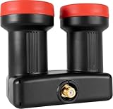 Megasat MONOBLOCK Single LNB Diavolo, Noir, Rouge
