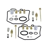 Lot de 2 kits de réparation de carburateur pour Honda