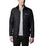 Columbia Homme Powder Pass Doudoune avec capuche, Black