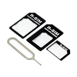Adaptateur de Carte SIM 3 en 1 pour WIKO View 4 Smartphone