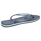 Havaianas Brasil Logo, Tongs Mixte, Bleu (Navy Blue