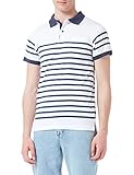 FRENCHCOOL 1988 Polo Marinière, Blanc, Small Homme