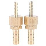 Akozon Laiton Barb 4-8mm Raccord Tuyau Tuyau Barb Queue