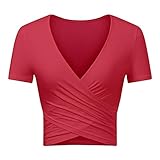 Uniquestyle T-Shirt Cache Coeur Femme Moulant Extensible