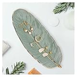 YoHyien Coupelle Bijoux en Céramique, Décoratif Plateau