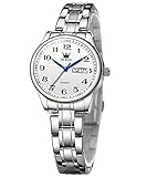 OLEVS Montre Bracelet Facile à Lire pour Femme avec