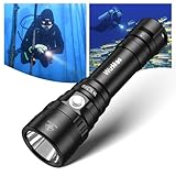 Wurkkos 2000 Lumens Lampe de Plongée Très Lumineuse,