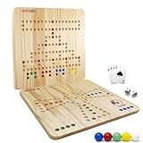 Ludibel – Jeu de société en Bois Tock, Ludo, Dada,