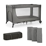 Kinderkraft Joy 2 Lit Parapluie 2 en 1, Lit bébé de