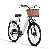 cysum X-City Vélo électrique pour adultes, 26'' ville