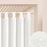 ROOM99 Rideau d'Extérieur avec Pattes Garden Line 155