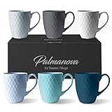 MIAMIO - 6 x 400 ml - Set de tasses à café / tasse