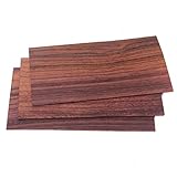 Alnicov Lot de 3 plaques de rechange en bois de palissandre