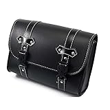 Eulina Sacoche de Selle en Cuir pour Moto, Sac de Cavalier,