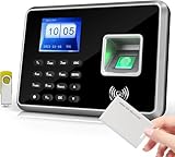 Bisofice Pointeuse Horaire Personnel, Badgeuse Pointeuse