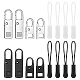 KroY PecoeD 16 Pcs Tirettes de Réparation Fermeture