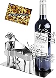 BRUBAKER - Porte-Bouteille de vin - Pianiste/Homme